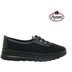 Z- AYZEN COMFORT - POLİ - Z-1026 - SİYAH - 37-41 NO