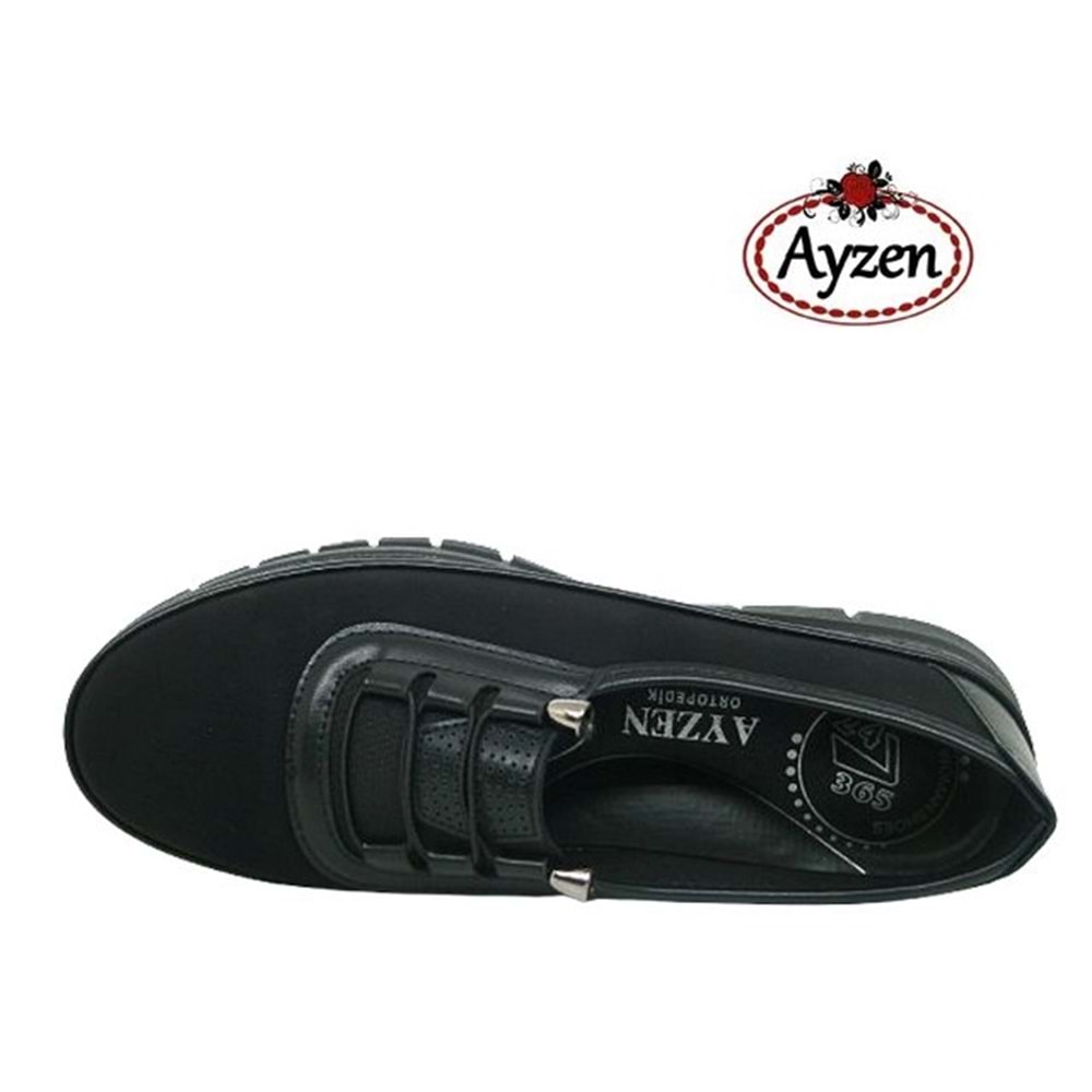 Z- AYZEN COMFORT - POLİ - Z-1026 - SİYAH - 37-41 NO
