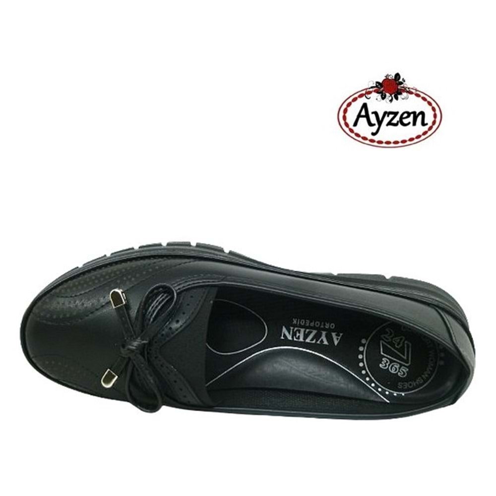 Z- AYZEN COMFORT - POLİ - 145 - SİYAH - 38-41 NO