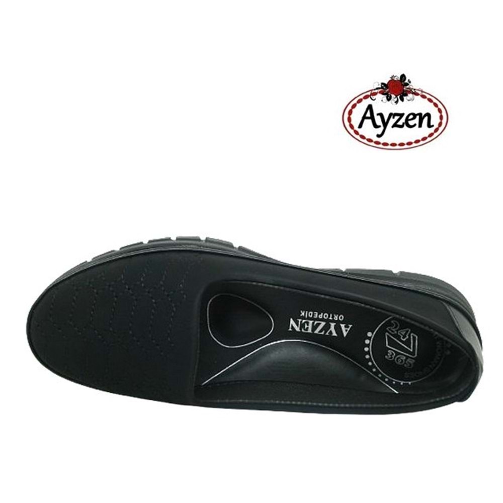 Z- AYZEN COMFORT - POLİ - Z-165 - SİYAH - 37-41 NO