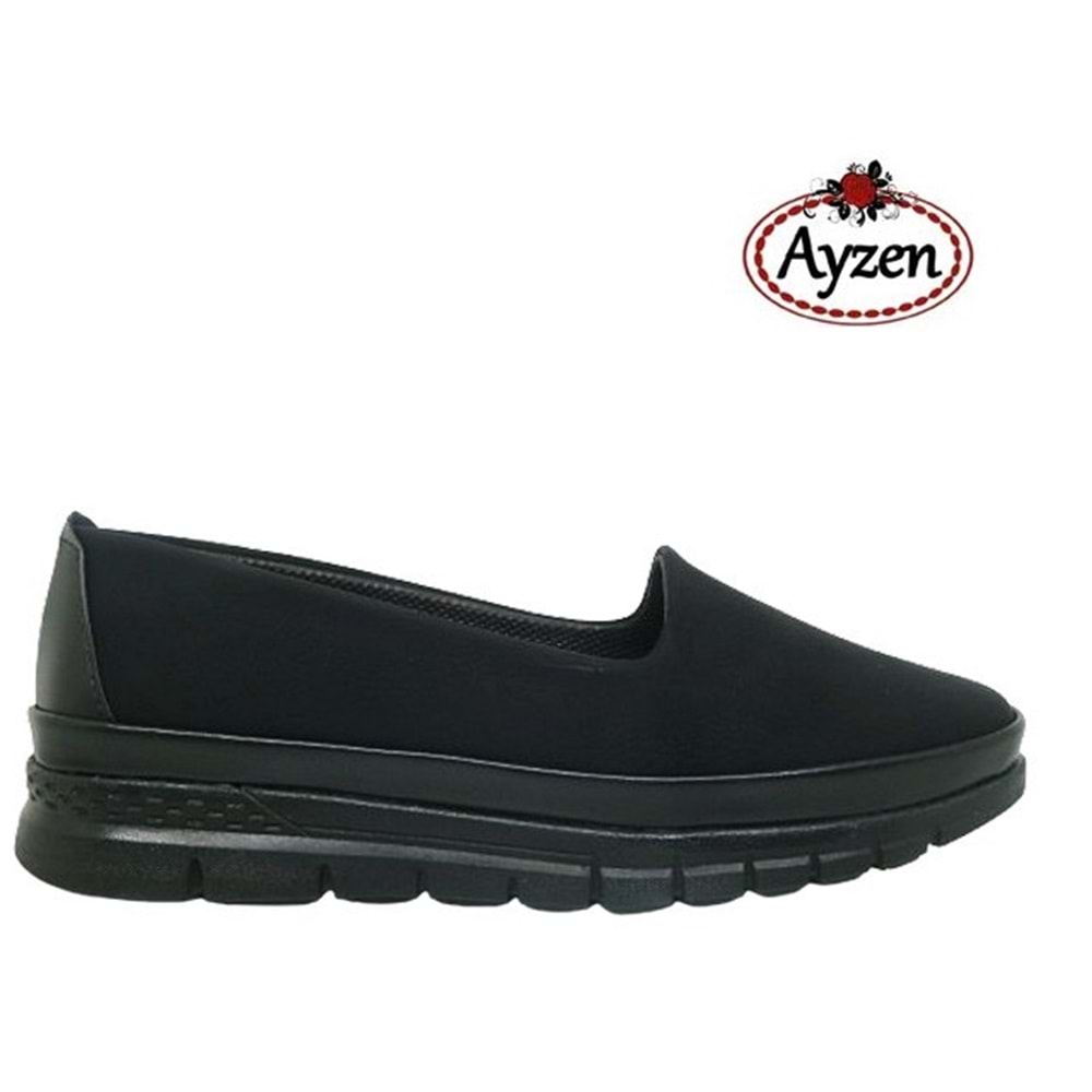 Z- AYZEN COMFORT - POLİ - Z-166 - SİYAH - 36-40 NO