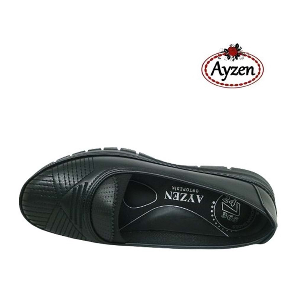 Z- AYZEN COMFORT - POLİ - 175 - SİYAH - 36-41 NO