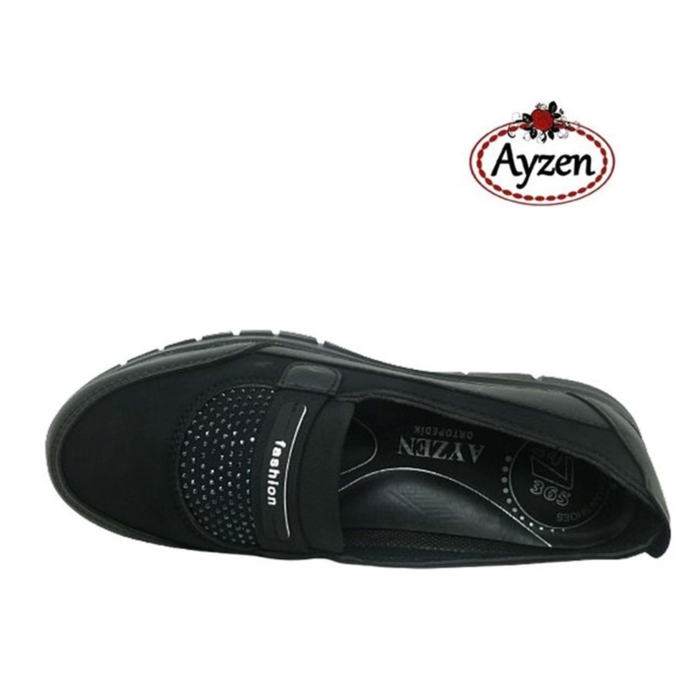 Z- AYZEN COMFORT - POLİ - Z-5010 - SİYAH - 37-41 NO