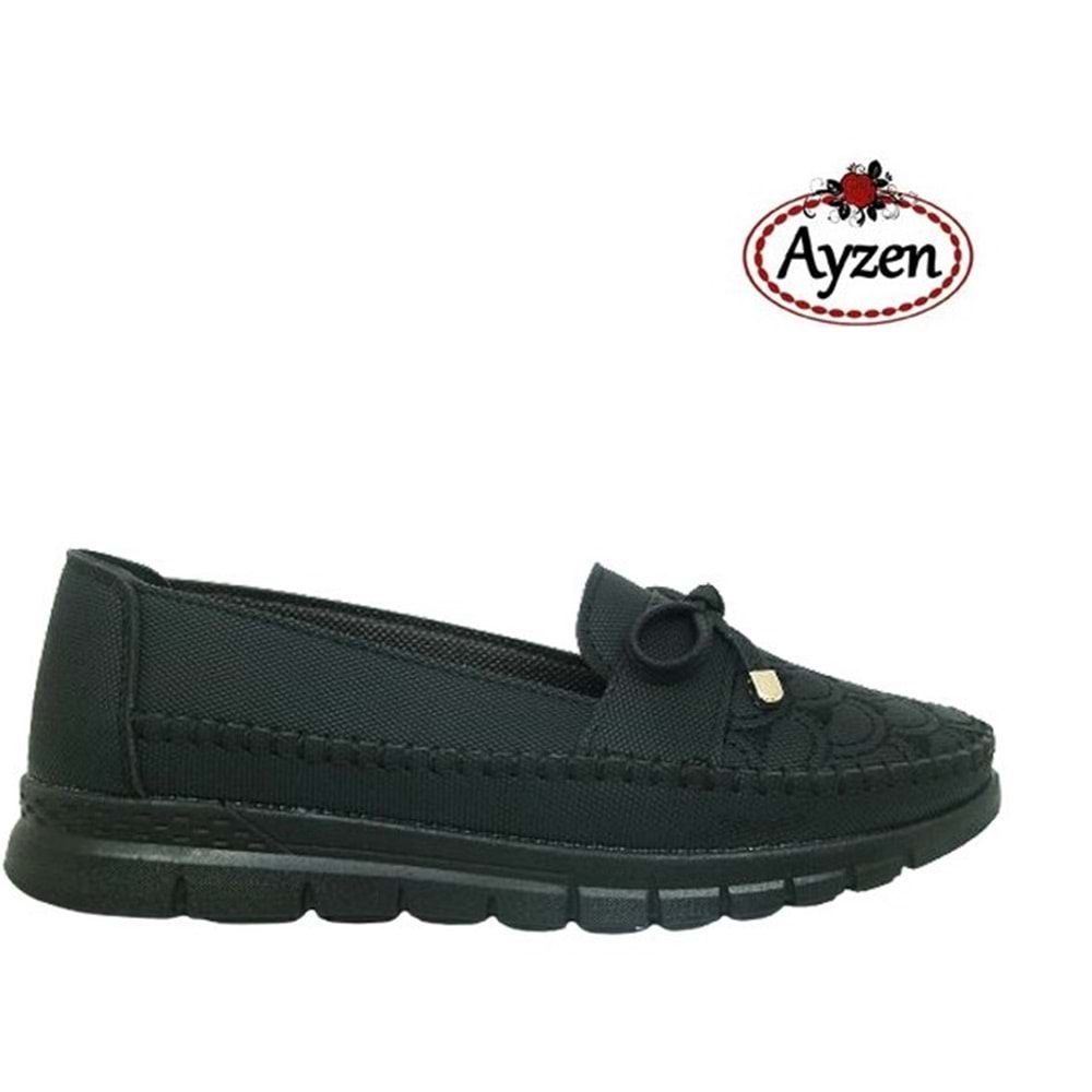 Z- AYZEN COMFORT - POLİ - A-752 - SİYAH - 37-41 NO