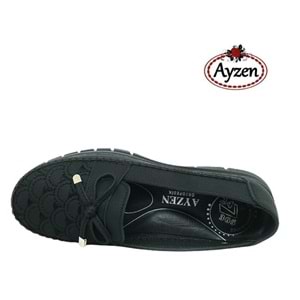 Z- AYZEN COMFORT - POLİ - A-752 - SİYAH - 37-41 NO