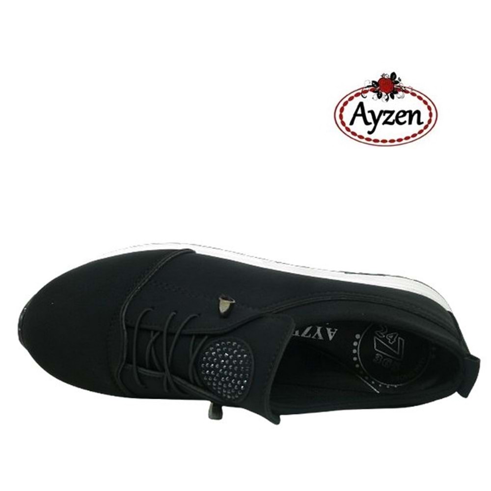 Z- AYZEN COMFORT - TERMO - Z-2601 - SİYAH-BEYAZ - 38-41 NO