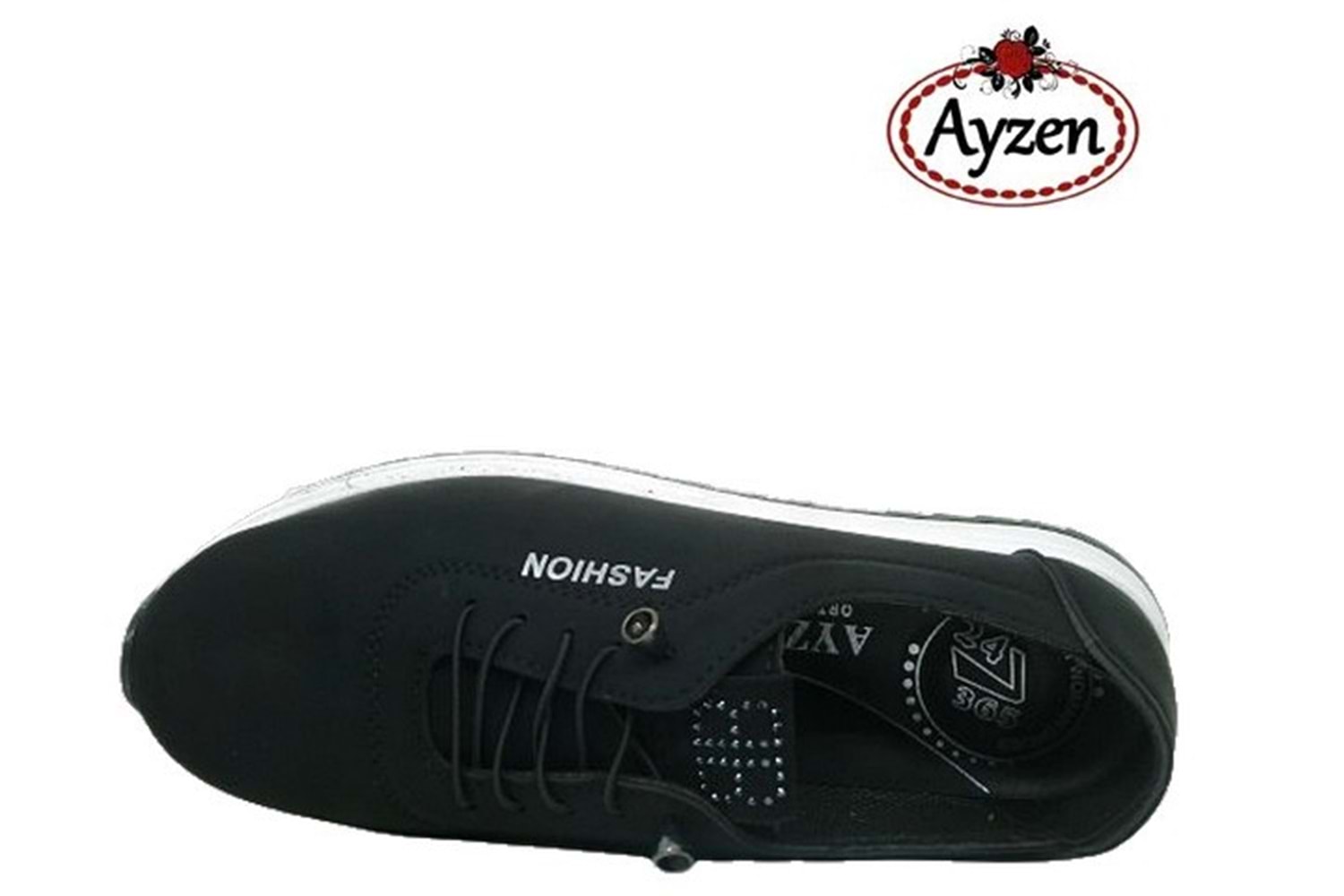 Z- AYZEN COMFORT - TERMO - Z-2603 - SİYAH-BEYAZ - 37-41 NO