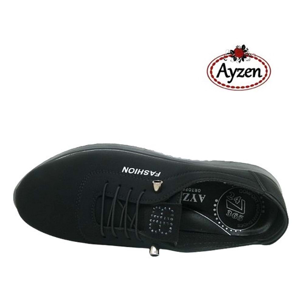 Z- AYZEN COMFORT - TERMO - Z-2603 - SİYAH-SİYAH - 37-41 NO