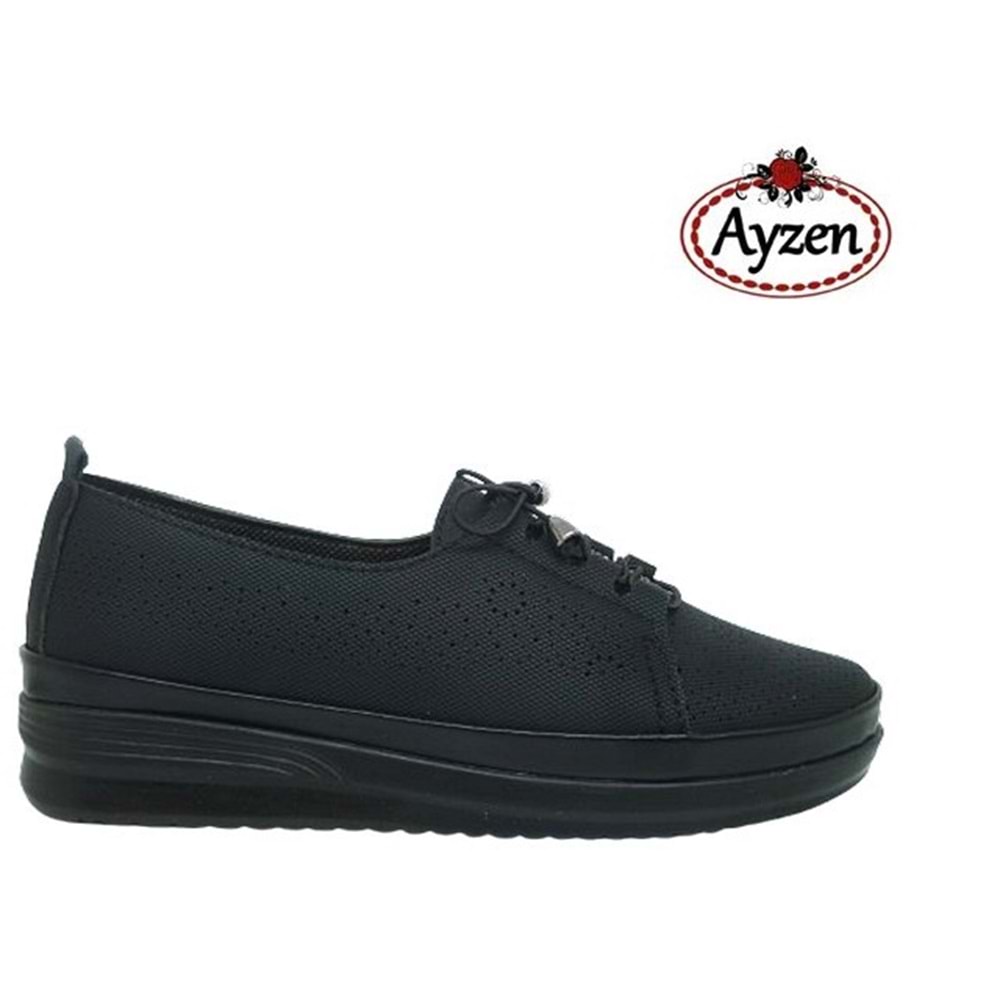 Z- AYZEN COMFORT - POLİ - A-1029 - SİYAH