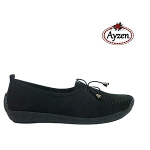 Z- AYZEN COMFORT - TERMO - S-3027 - SİYAH-SÜET