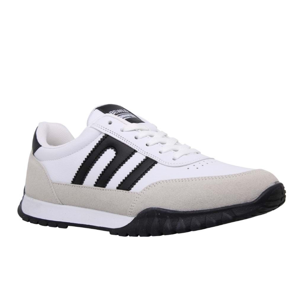 M- BEWİLD SPOR - 4403 - CİLT / BEYAZ-SİYAH