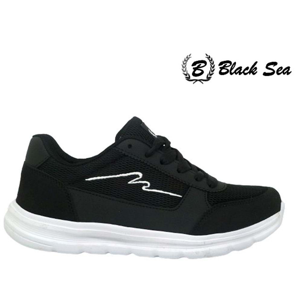 Z- BLACK SEA SPOR - 612 - ANORAK / SİYAH-BEYAZ