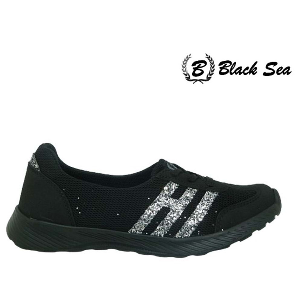 Z- BLACK SEA SPOR - 618 - ANORAK / SİYAH-GÜMÜŞ