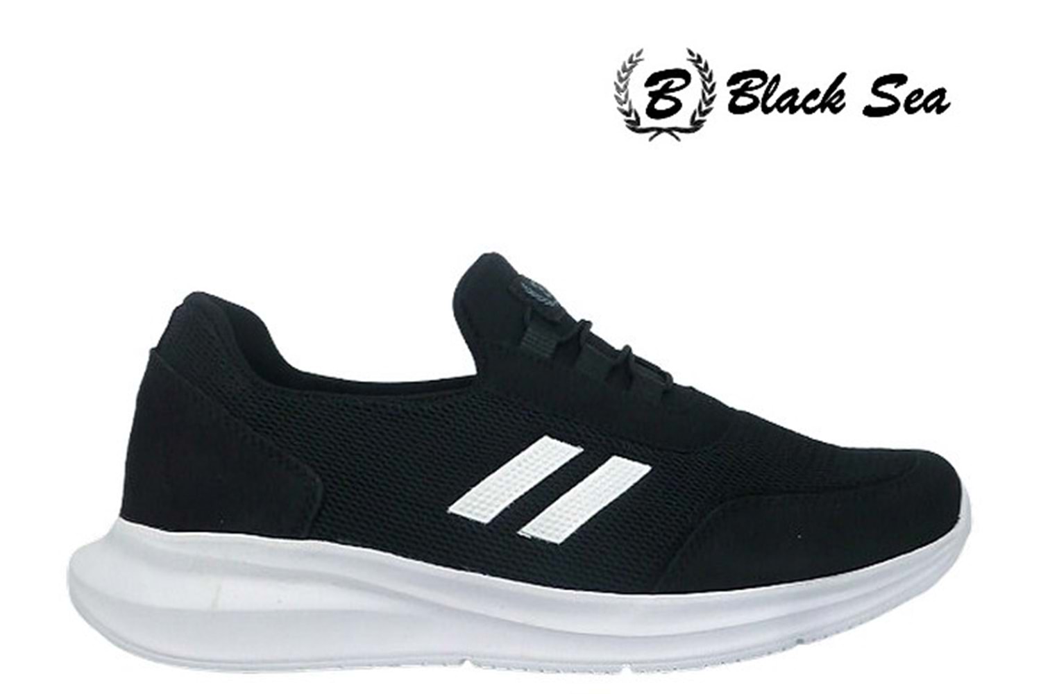 M- BLACK SEA SPOR - 602 - ANORAK / SİYAH-BEYAZ