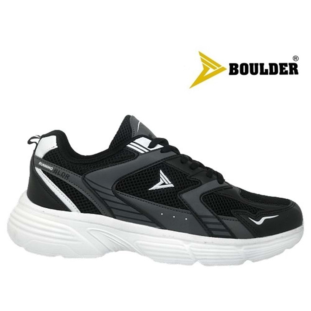 M- BOULDER SPOR - 2020 - ANORAK / SİYAH-BEYAZ