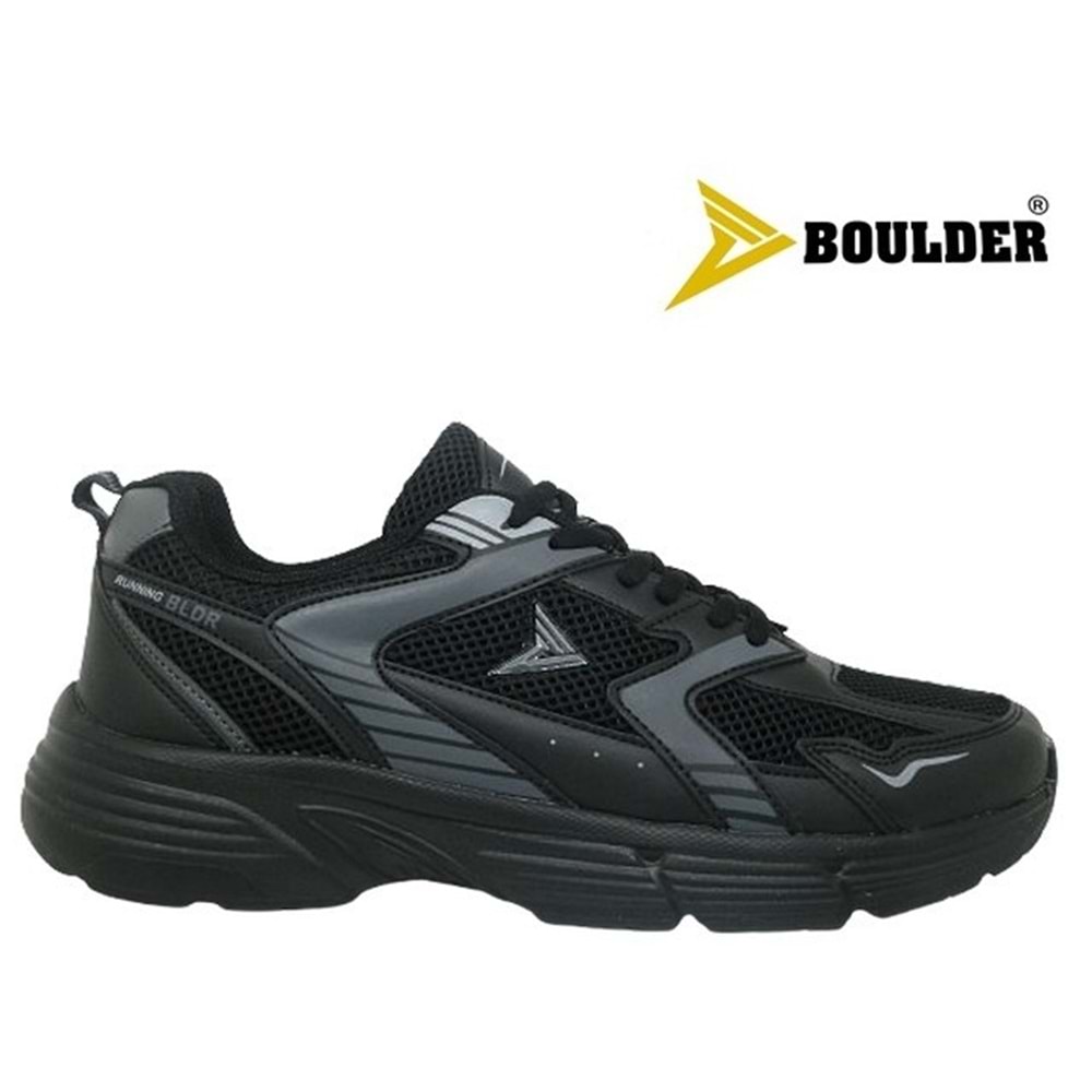 M- BOULDER SPOR - 2020 - ANORAK / SİYAH-FÜME