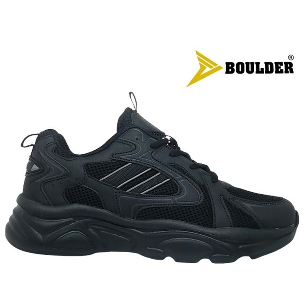 M- BOULDER SPOR - 2021 - ANORAK / SİYAH-FÜME
