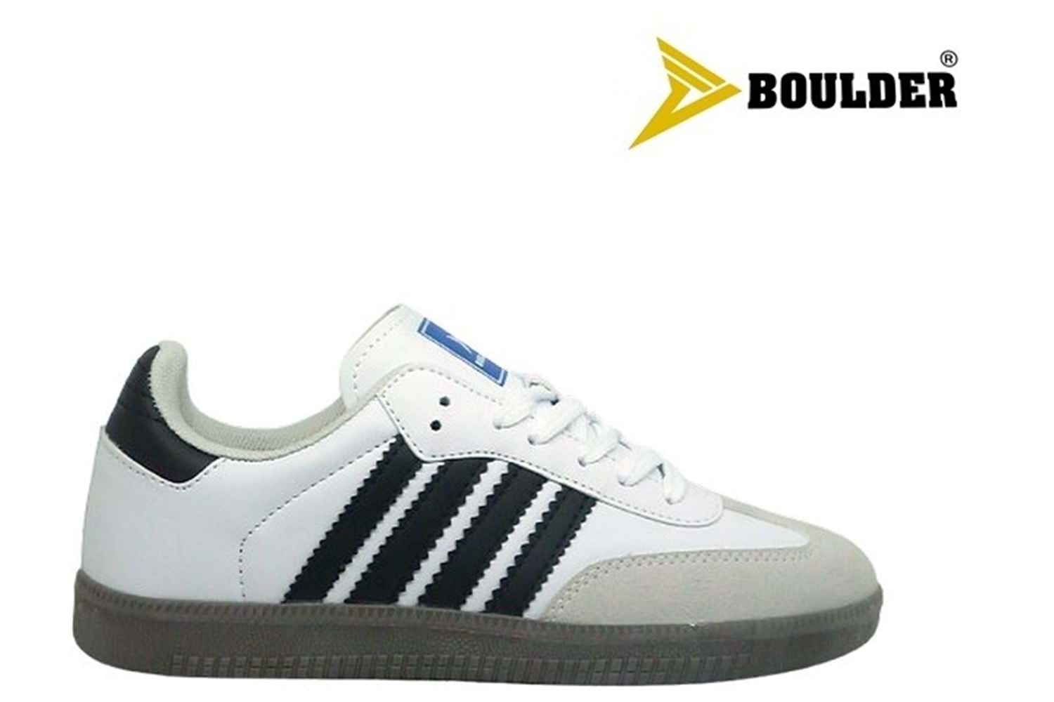 G- BOULDER SPOR - 1726 - CİLT / BEYAZ-SİYAH