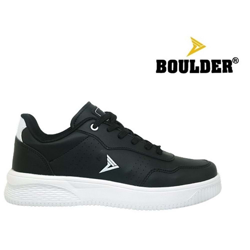 G- BOULDER SPOR - 9002 - CİLT / SİYAH-BEYAZ
