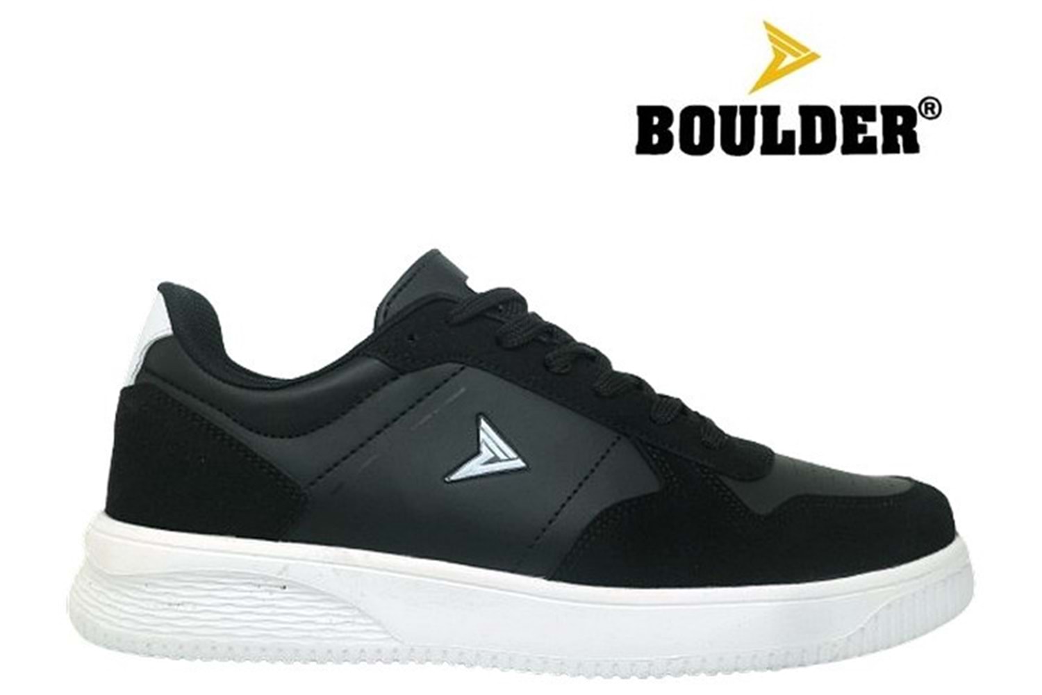 M- BOULDER SPOR - 9002 - CİLT / SİYAH-BEYAZ