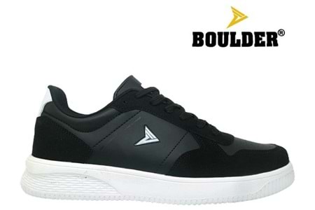 M- BOULDER SPOR - 9002 - CİLT / SİYAH-BEYAZ
