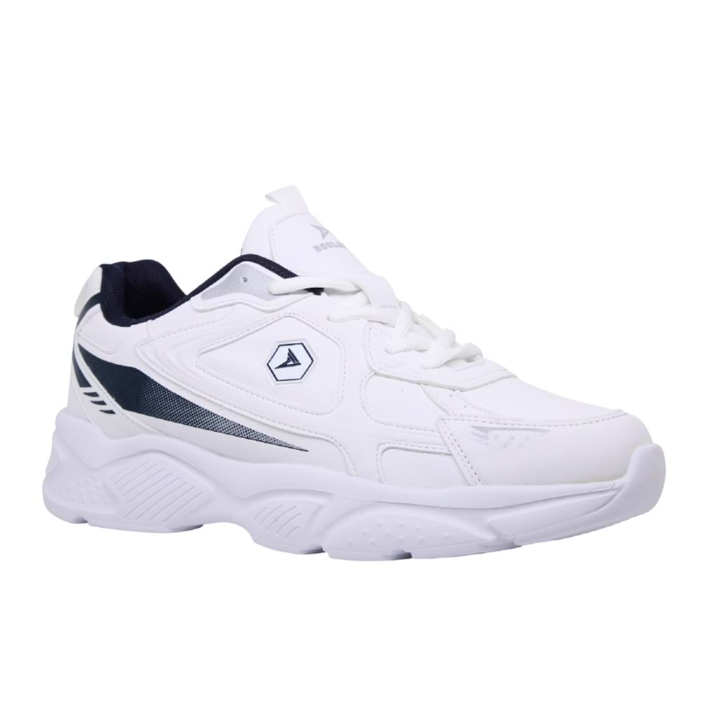 M- BOULDER SPOR - 9111 - CİLT / BEYAZ-LAC