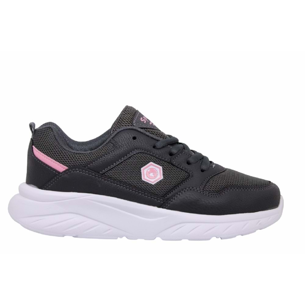 Z- CALİBRON SPOR - 305 - ANORAK - FÜME-PEMBE