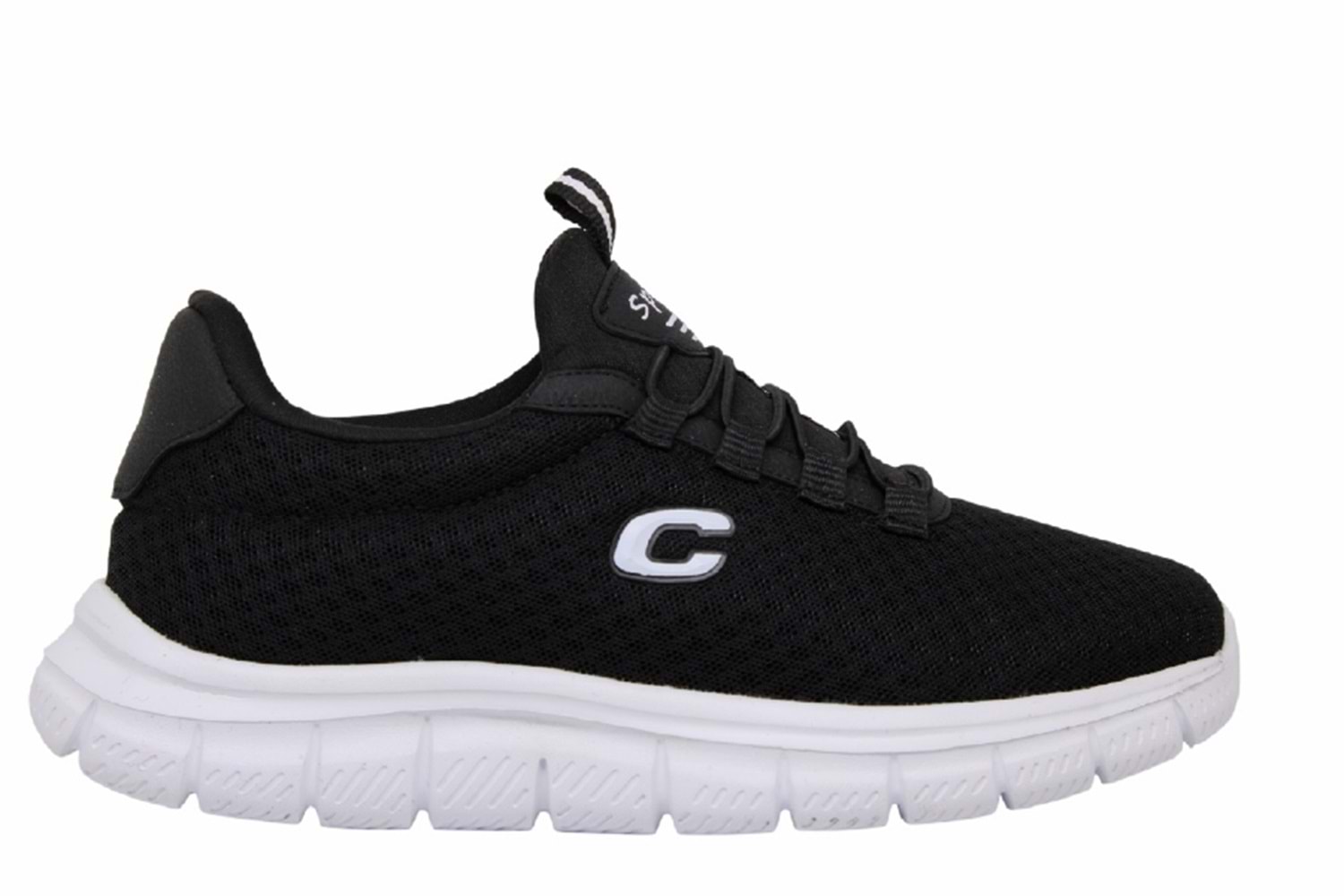 G- CALİBRON SPOR - 027 - ANORAK - SİYAH-BEYAZ