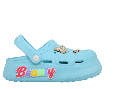 F- CALX EVA TERLİK - EF-6950 - SU YEŞİLİ-(MİNT BLUE)