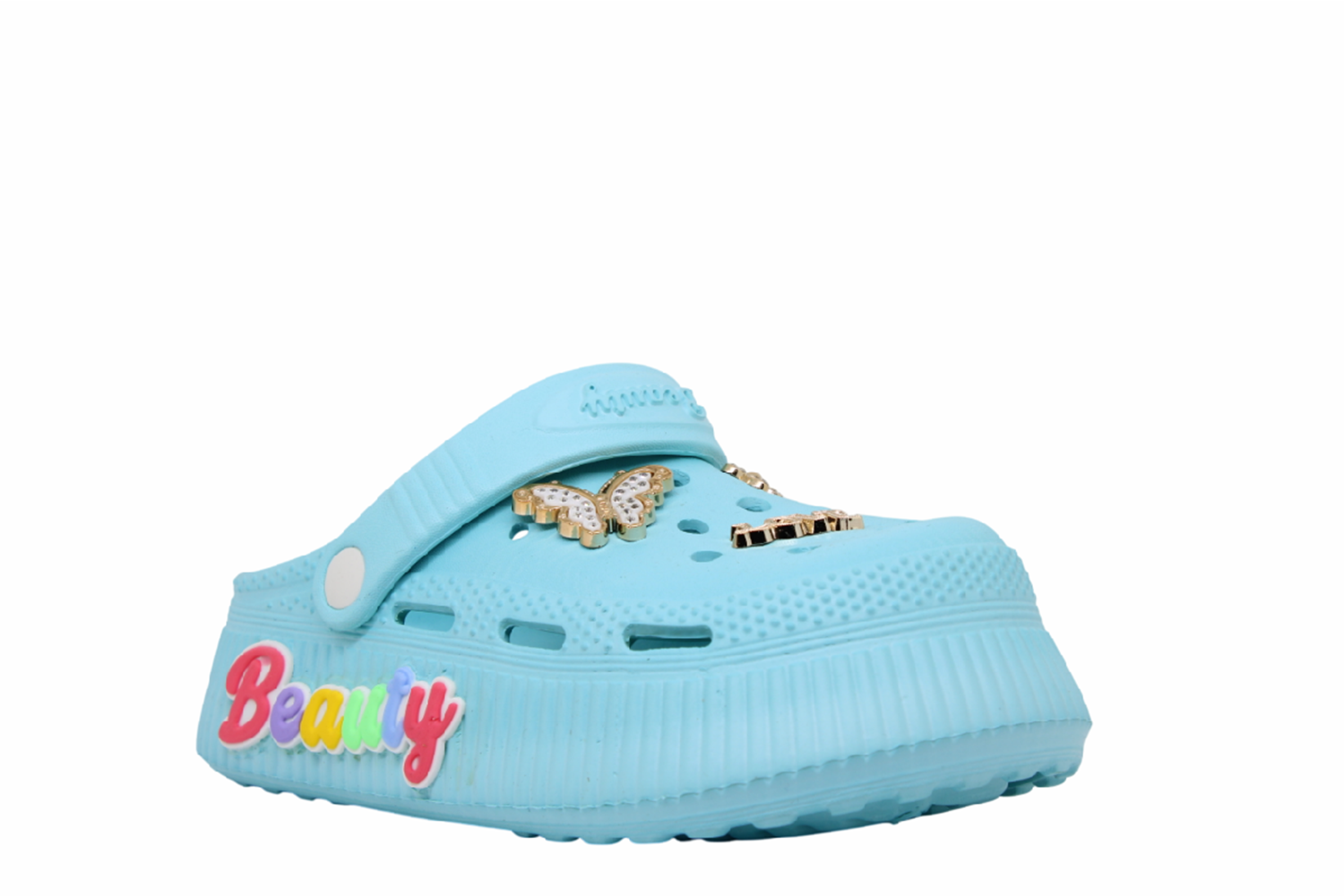 F- CALX EVA TERLİK - EF-6950 - SU YEŞİLİ-(MİNT BLUE)