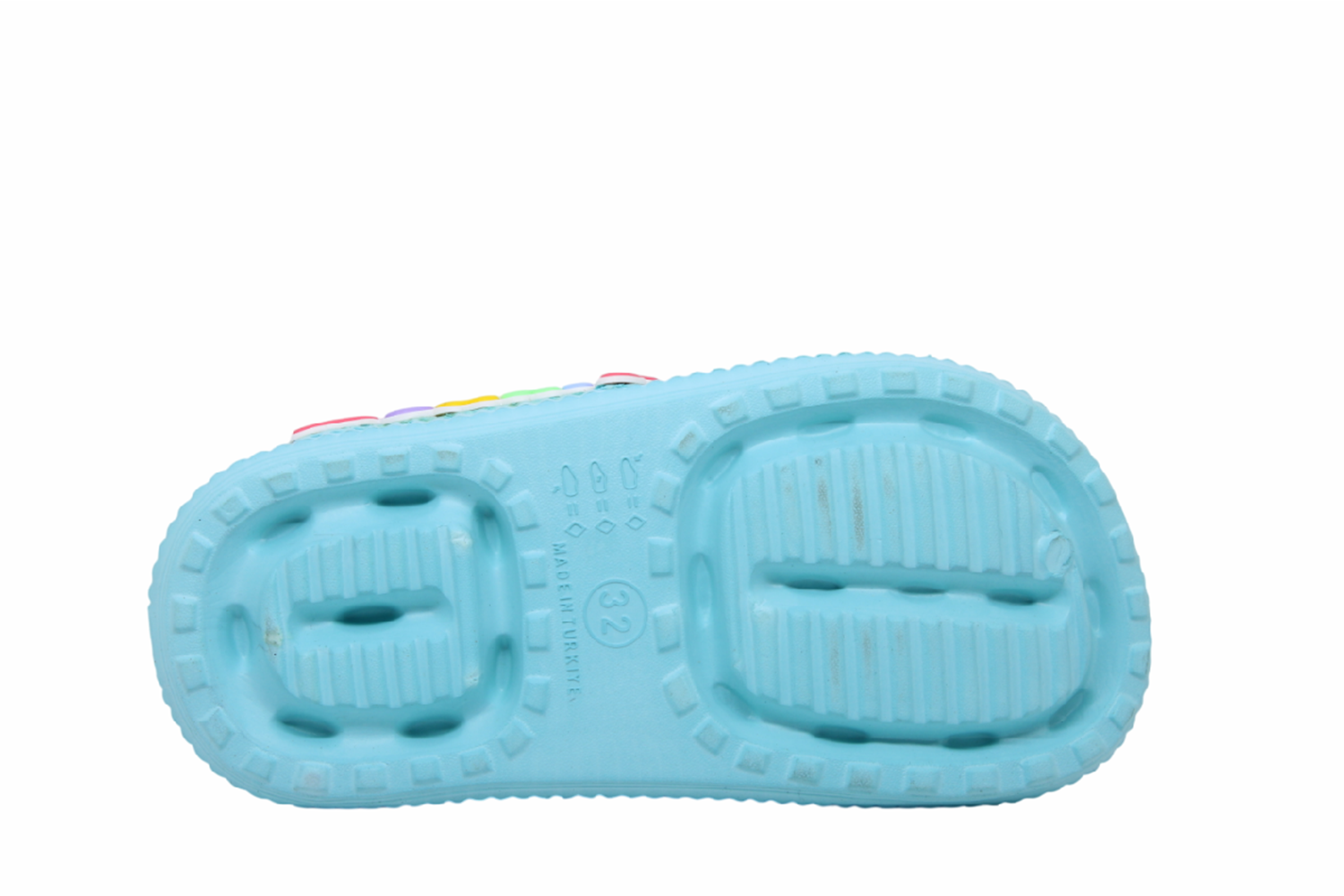 F- CALX EVA TERLİK - EF-6950 - SU YEŞİLİ-(MİNT BLUE)