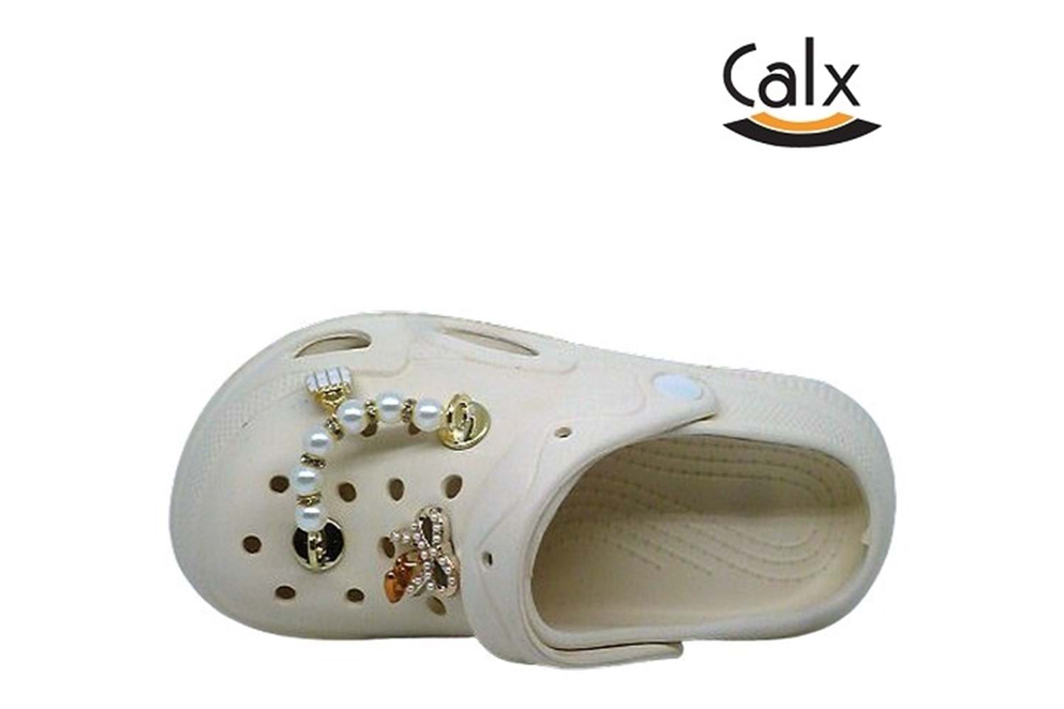 F- CALX EVA TERLİK - EF-6990 - KREM-(BLONDE)