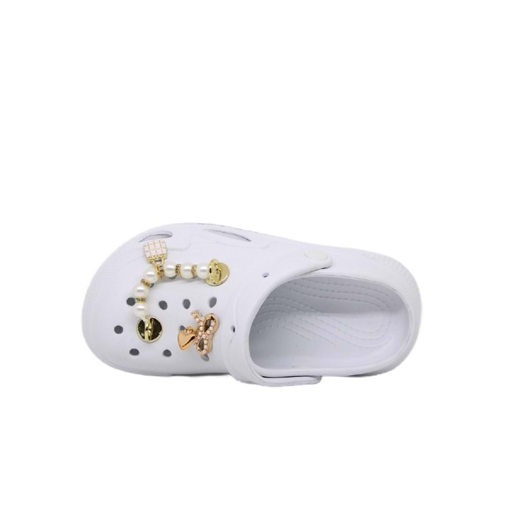 F- CALX EVA TERLİK - EF-6990 - KIZ-BEYAZ