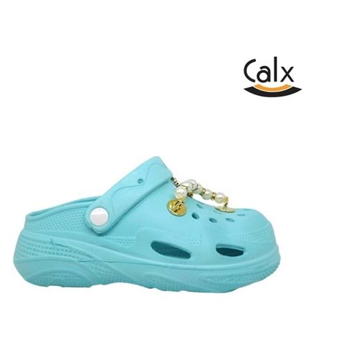F- CALX EVA TERLİK - EF-6990 - SU-YEŞİLİ-(MİNT BLUE)