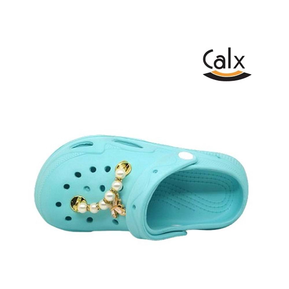 F- CALX EVA TERLİK - EF-6990 - SU-YEŞİLİ-(MİNT BLUE)