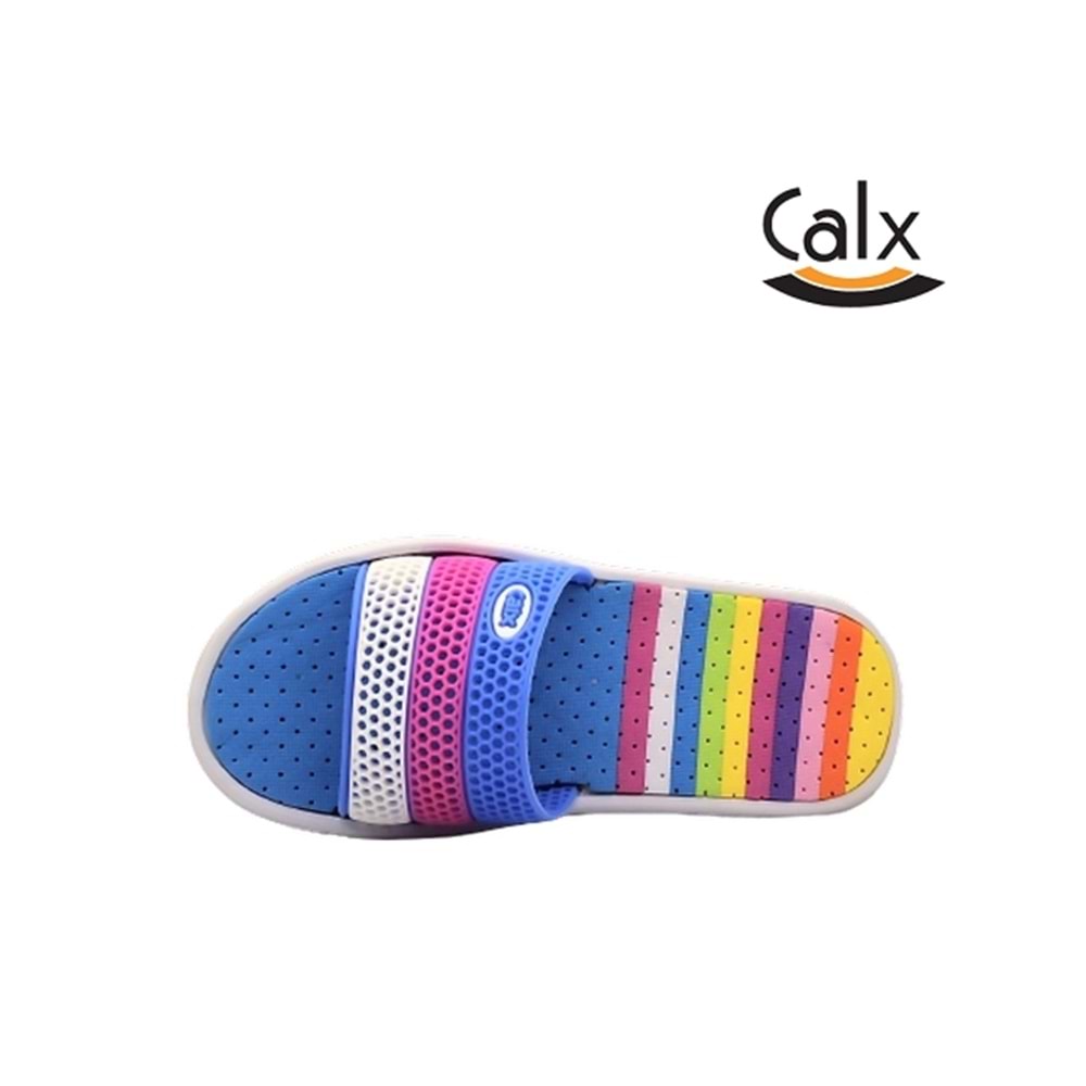 Z- CALX MASAJLI EVA TERLİK - Z-325 - BEYAZ-MAVİ