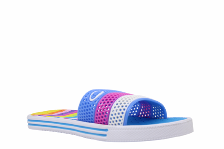 Z- CALX MASAJLI EVA TERLİK - Z-325 - BEYAZ-MAVİ