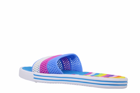 Z- CALX MASAJLI EVA TERLİK - Z-325 - BEYAZ-MAVİ