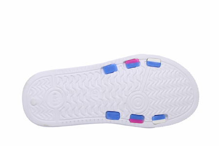 Z- CALX MASAJLI EVA TERLİK - Z-325 - BEYAZ-MAVİ