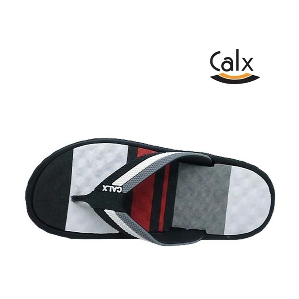 G- CALX MASAJLI EVA TERLİK - G-550 - SİYAH-GRİ