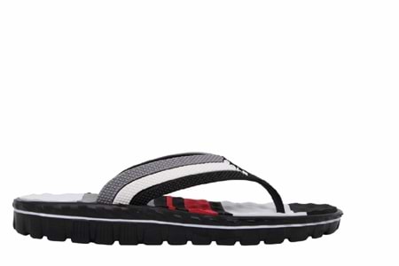G- CALX MASAJLI EVA TERLİK - G-550 - SİYAH-GRİ