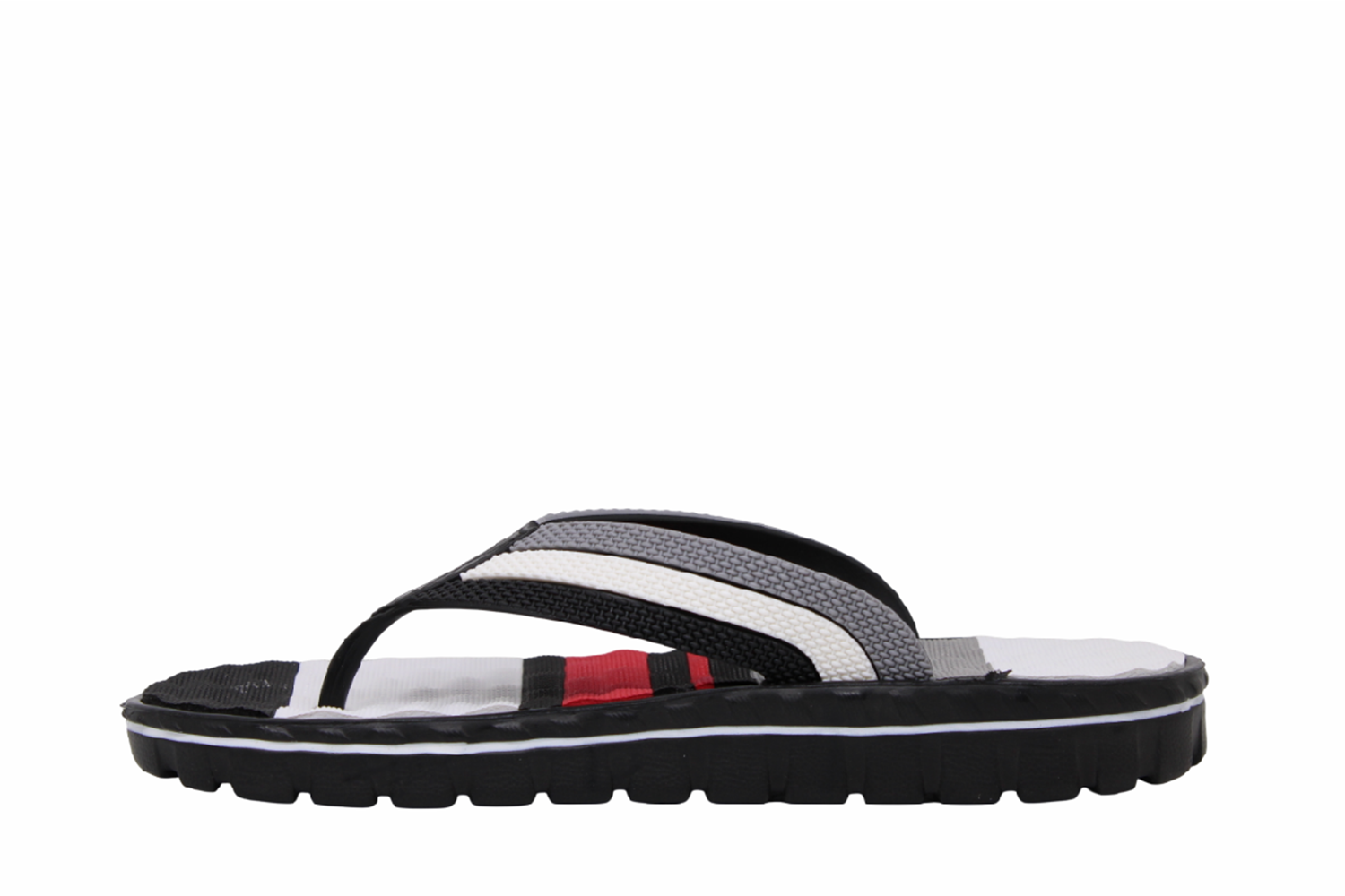 G- CALX MASAJLI EVA TERLİK - G-550 - SİYAH-GRİ