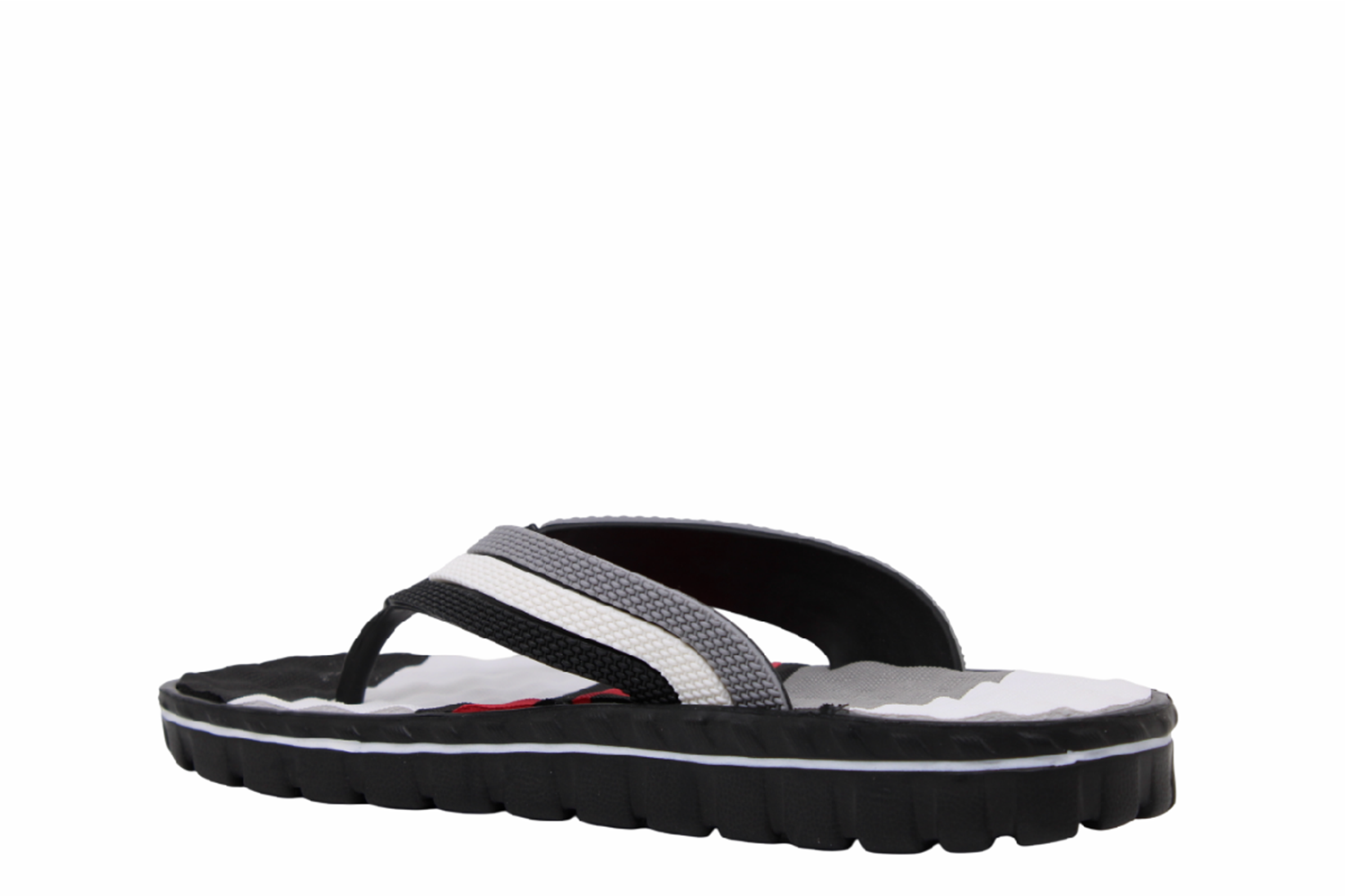 G- CALX MASAJLI EVA TERLİK - G-550 - SİYAH-GRİ