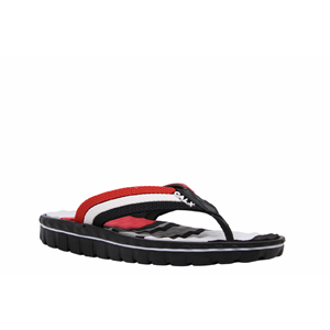 G- CALX MASAJLI EVA TERLİK - G-550 - SİYAH-KIRMIZI