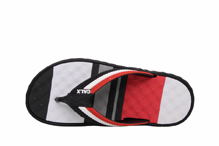 G- CALX MASAJLI EVA TERLİK - G-550 - SİYAH-KIRMIZI