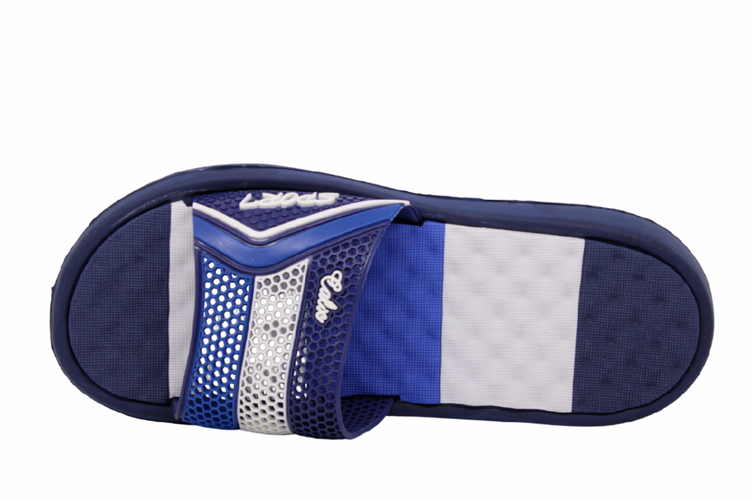 M- CALX MASAJLI EVA TERLİK - M-102 - LAC-BEYAZ-MAVİ