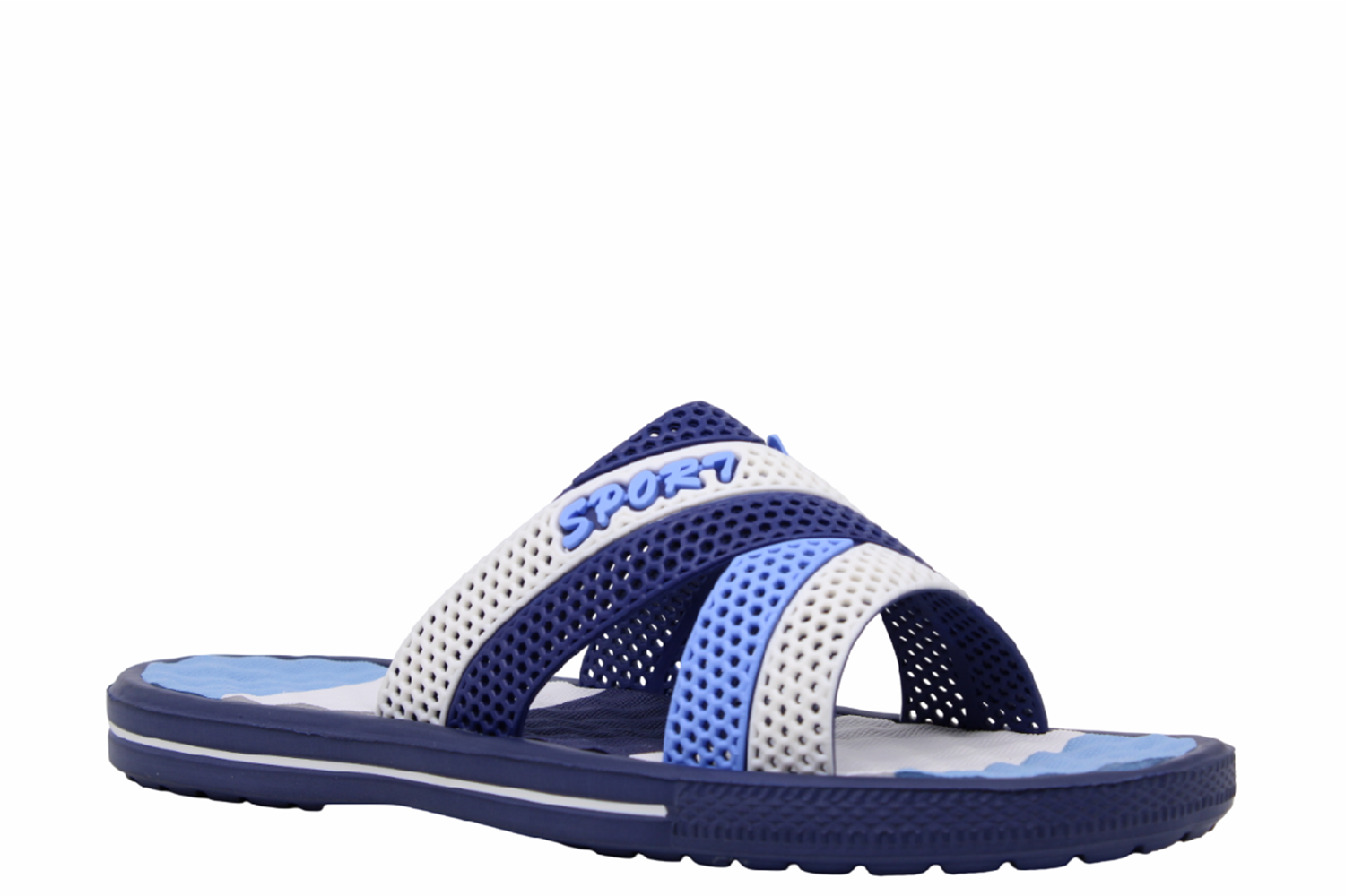 M- CALX MASAJLI EVA TERLİK - M-105 - LAC-MAVİ