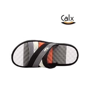 M- CALX MASAJLI EVA TERLİK - M-105 - SİYAH-GRİ