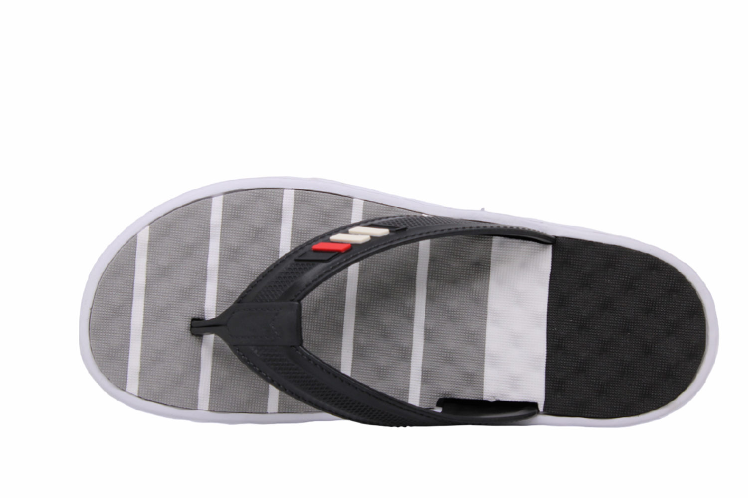 M- CALX MASAJLI EVA TERLİK - M-125 - BEYAZ-SİYAH