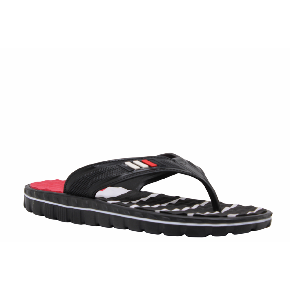 M- CALX MASAJLI EVA TERLİK - M-125 - SİYAH-BEYAZ